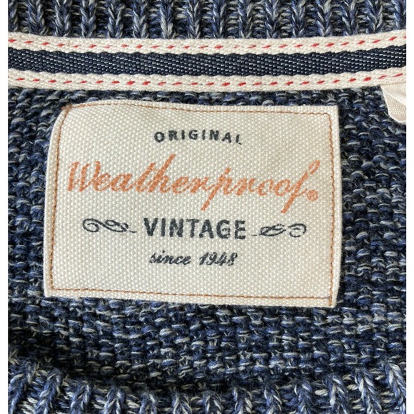 New WEATHERPROOF Vintage Pullover Crewneck Sweater.  Bought but never worn! - Picture 3 of 8